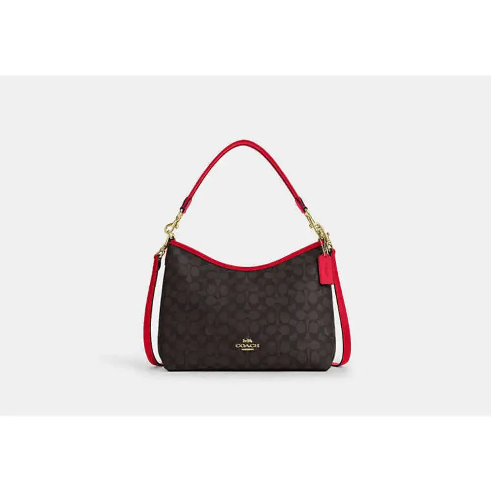 Laurel Shoulder Bag In Signature Canvas